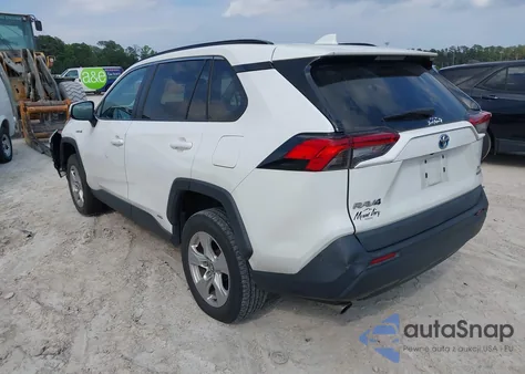 2020 Toyota Rav4 Hybrid Xle из США, поврежденный, VIN 2T3RWRFV7LW072553